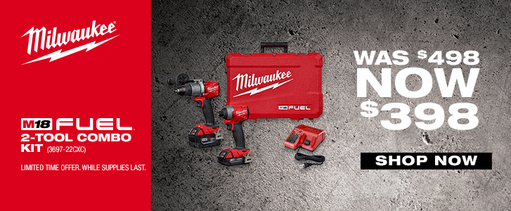 Milwaukee 3697-22CXC Promotion $398.00