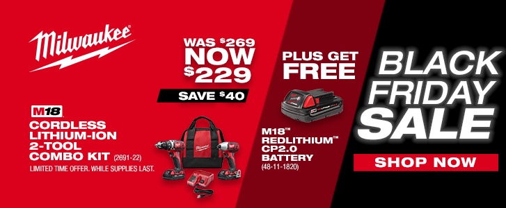 Milwaukee 2691-22 Promotion $229.00 with free 48-11-1820