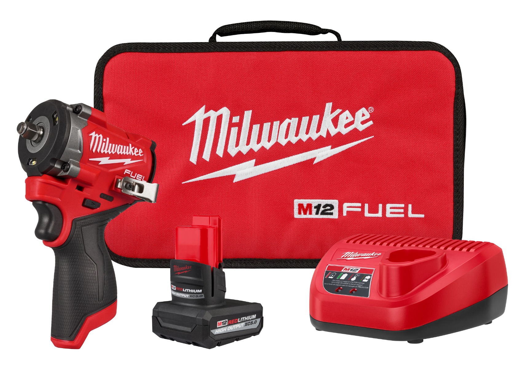 *Pre-Order* M12 FUEL™ Stubby 3/8" Impact Wrench Kit