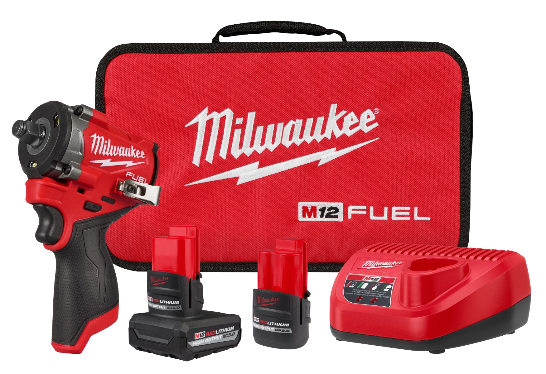 *Pre-Order* M12 FUEL™ Stubby 1/2" Impact Wrench Kit