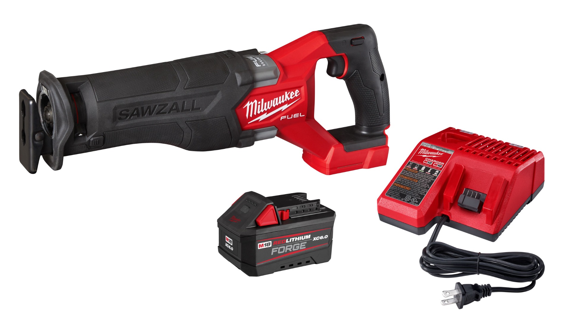 M18 FUEL™ SAWZALL® Kit w/M18™ REDLITHIUM™ FORGE™ XC6.0 Battery Pack