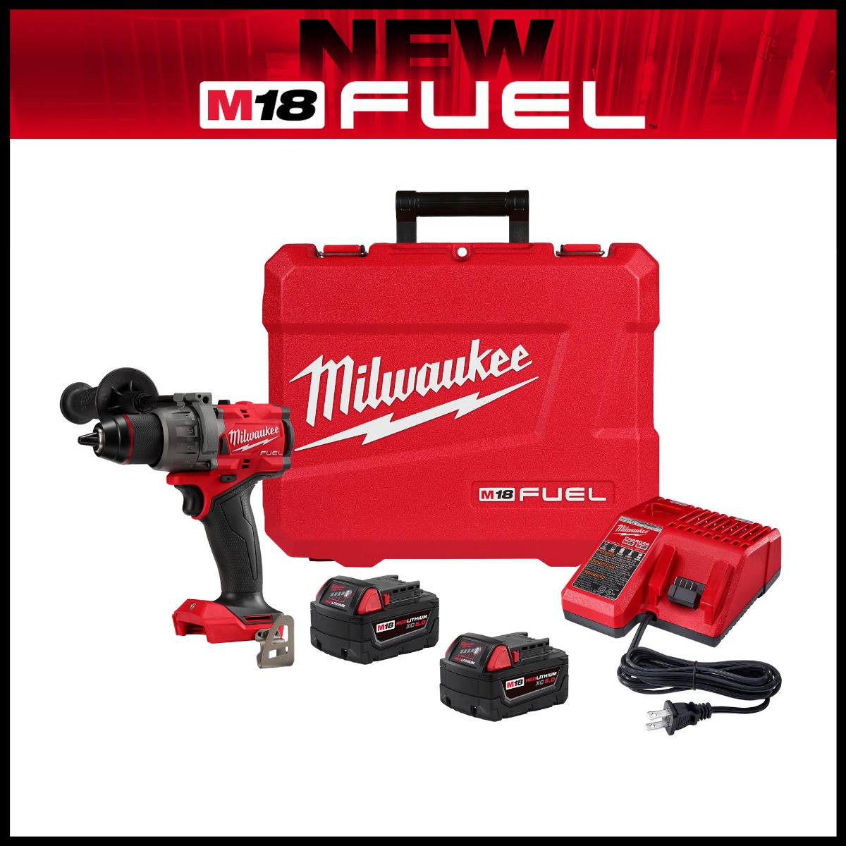 M18 FUEL™ 1/2" Hammer Drill/Driver Kit