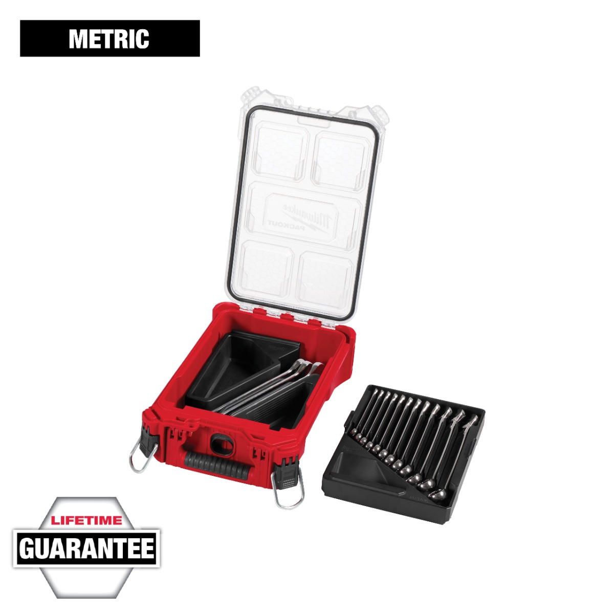 15pc Metric Combination Wrench Set with PACKOUT™ Compact Organizer