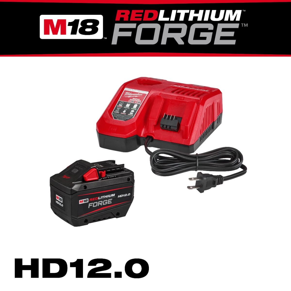 *Pre-Order* M18™ REDLITHIUM™ FORGE™ HD12.0 Starter Kit