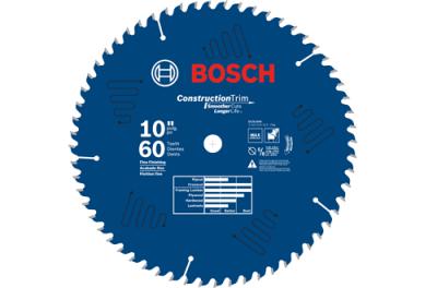 10 In. 60 Tooth Daredevil™ Table and Miter Saw Blade Fine Finish