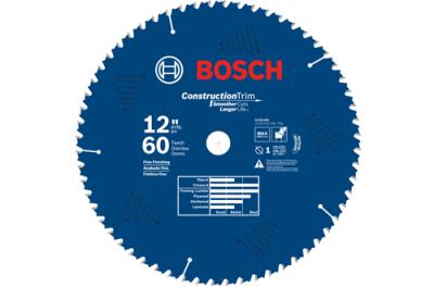 12 In. 60 Tooth Daredevil™ Table and Miter Saw Blade Fine Finish