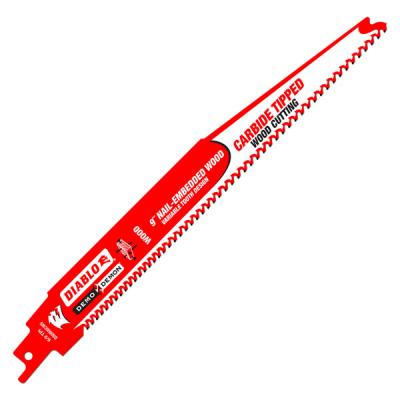 9" Demo Demon Carbide-tipped Reciprocating Saw Blade 6TPI