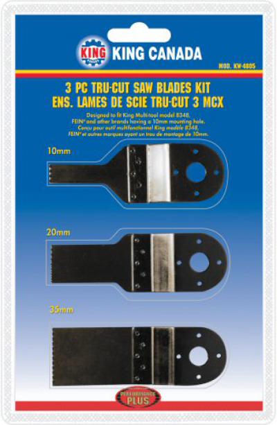 Tru-Cut Saw Blade Kit (3 Pc)