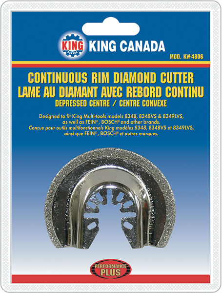 Continuous Rim Diamond Cutter