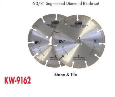 6-3/8" Segmented Diamond Blade Set / Fits KC-9160 