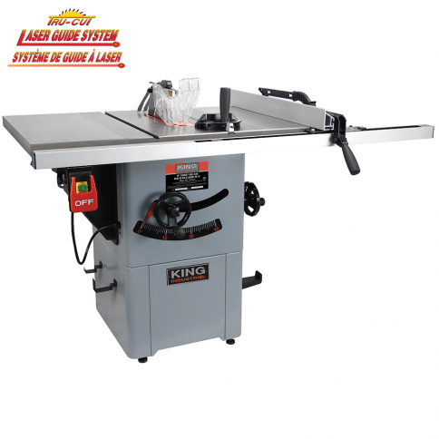 King 10" CABINET TABLE SAW