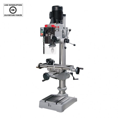 21" GEARHEAD MILLING DRILLING MACHINE (600V, 3 PHASE)