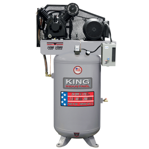 2-STAGE 7.5 HP 80 GALLON AIR COMPRESSOR