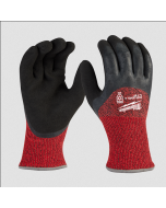 Cut Level 4 Winter Dipped Gloves - Size Large - 6 Pack