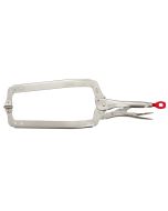 18 in. Locking Clamp With Swivel Jaws