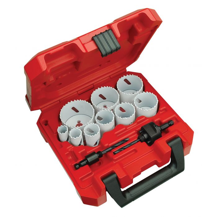 Milwaukee 13 piece outlet hole saw kit