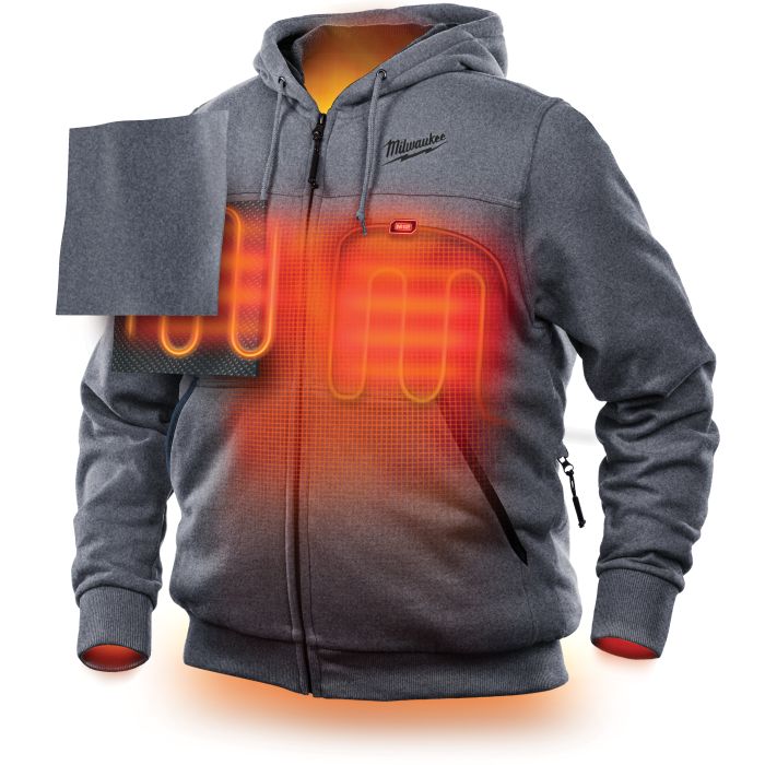 Milwaukee heated hoodie large best sale