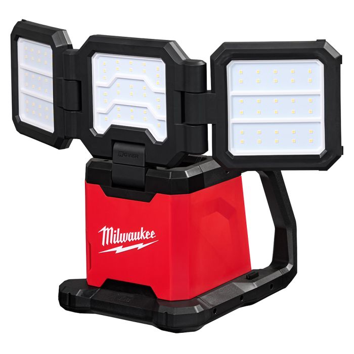 Milwaukee 2368 20 M18 ROVER Dual Power Triple Panel Flood Area Light