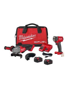 M18 FUEL™ Compact Impact Wrench and Grinder 2-Tool Combo Kit