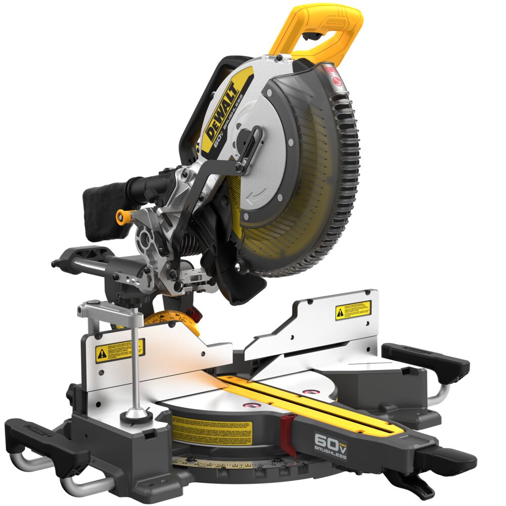 DEWALT 60V MAX* Brushless Double Bevel Sliding Miter Saw 12in. (Bare Tool)